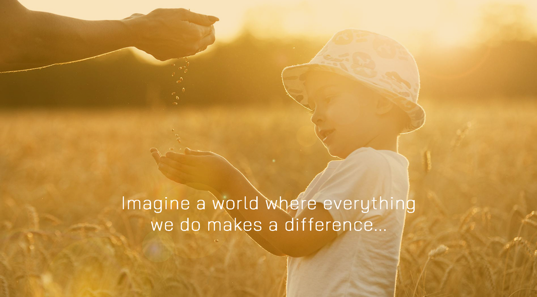 Imagine a world where everything we do makes a difference